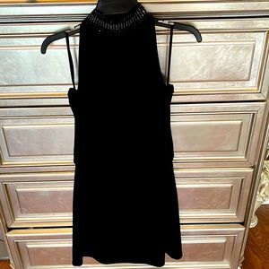 Black cocktail dress size S WHBM